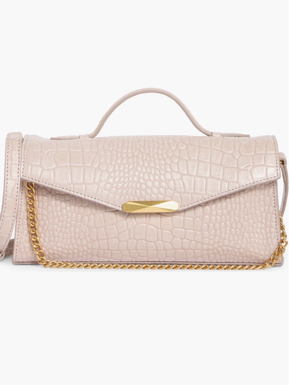 Vince Camuto croc handbag